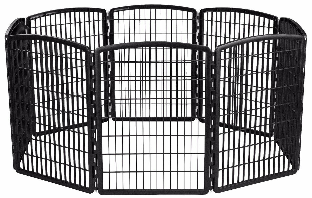 iris-usa-inc-new-product-black-34-inch-pet-playpen-24345785794725